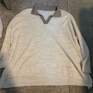 MERSEA CATALINA POLO SWEATER SEA SALT/DRIFTWOOD OS